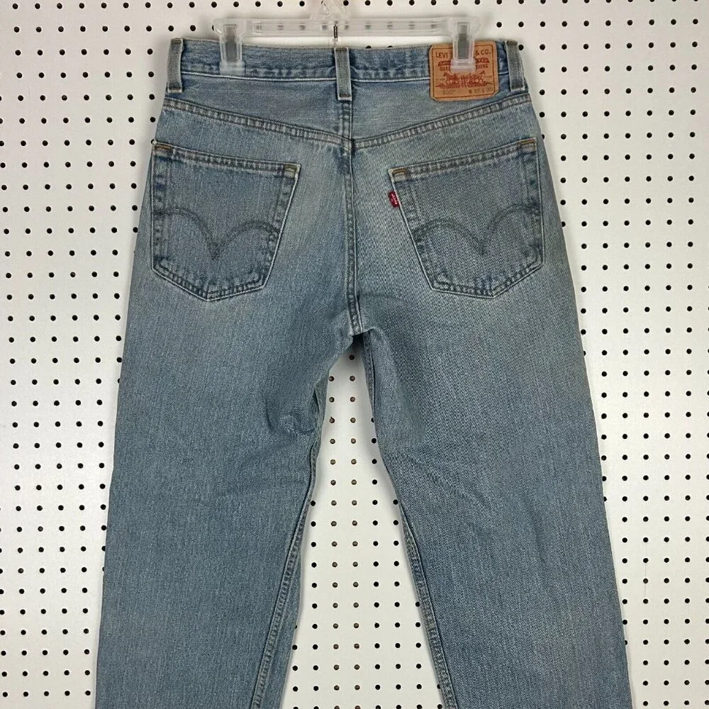 Levi's 550 Relaxed Fit Jeans Men's Sz 32x30 Work Wear Grunge Straight Distressed